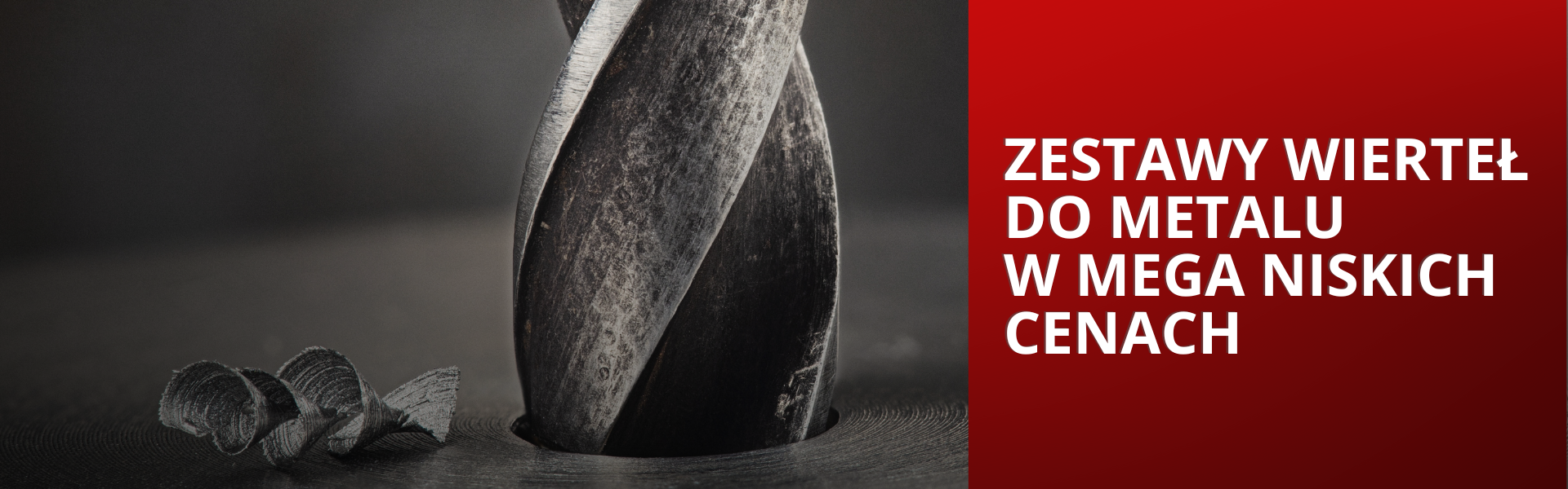 Wyprzedaż zestawów wierteł do metalu